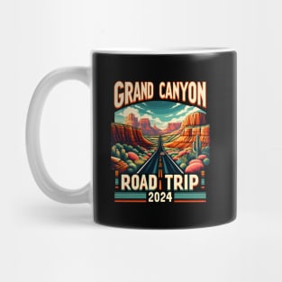 Family Trip Summer Vacation 2024 Grand Canyon Road Trip Mug